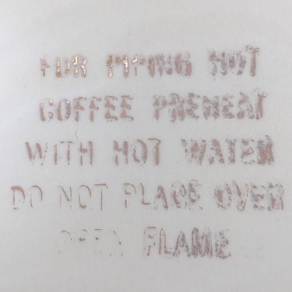 Vintage Hall China Rambling Rose Coffee Pot Decor: Drip-O-lator - Picture 6 of 9